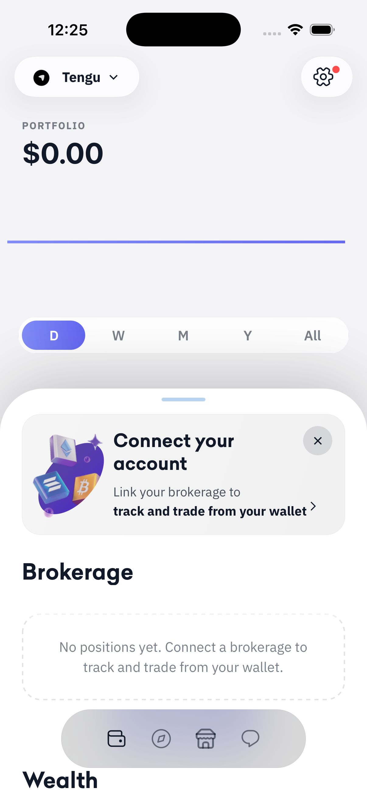 Link your brokerage, connect any of 20+ brokerages in seconds